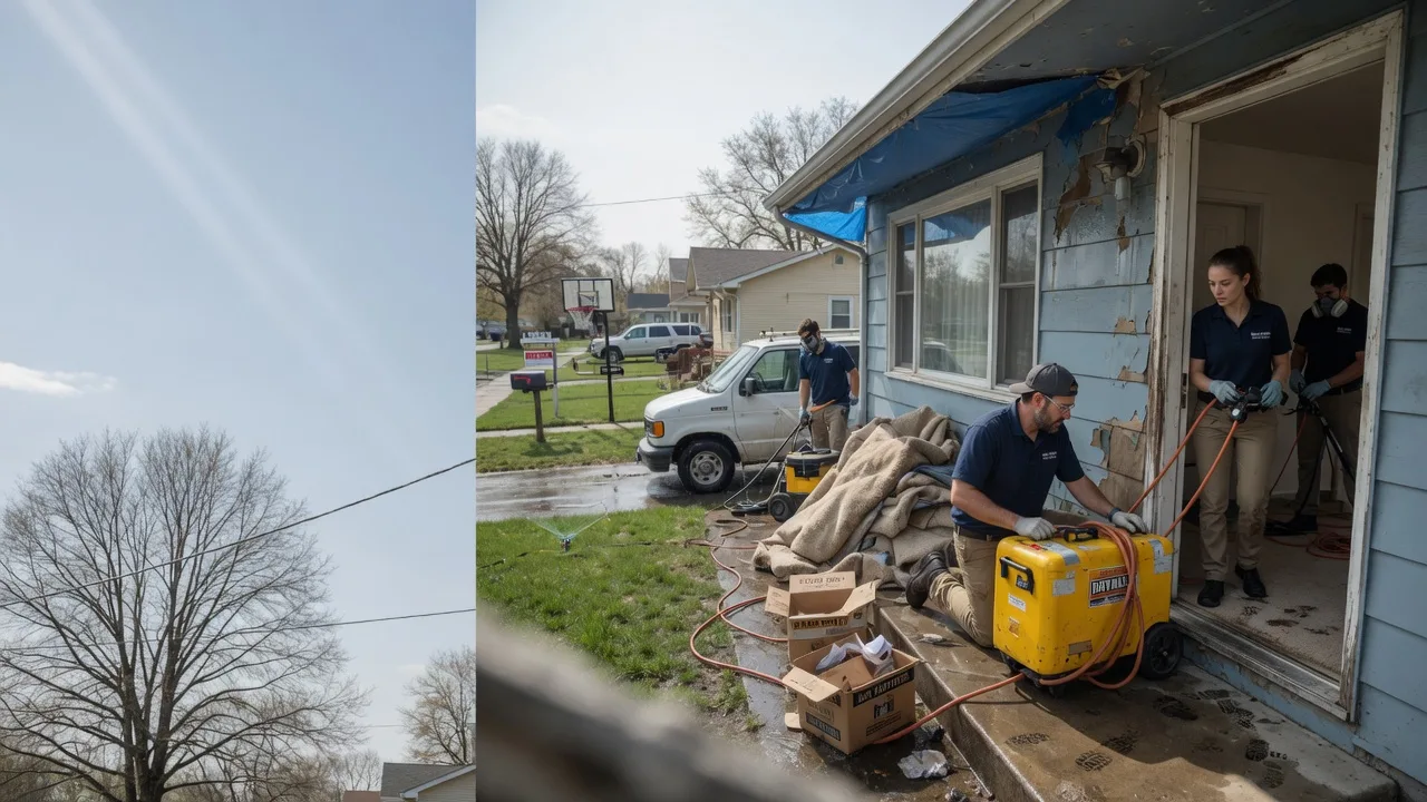 Basement Flood Cleanup in Conway, MA near me